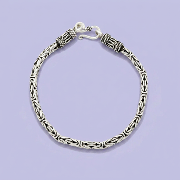 Pulsera de Plata .925 de Tejido Bizantino mod. 2454