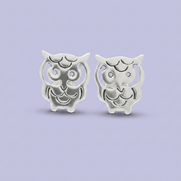 Arete de Plata .925 Buho Nocturno mod. 2400