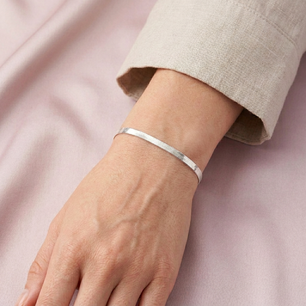 Pulsera de Plata .925 Vibora Básico mod. 2814
