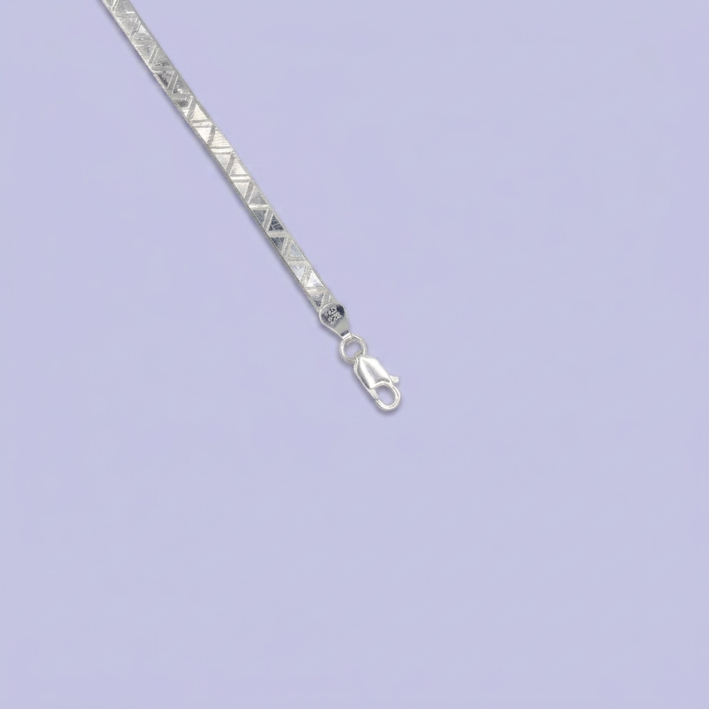 Pulsera de Plata .925 Triángulos Brillantes mod. 2815
