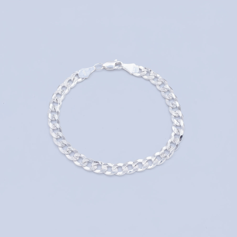 Pulsera de Plata .925 de Tejido Cubano mod. 1504