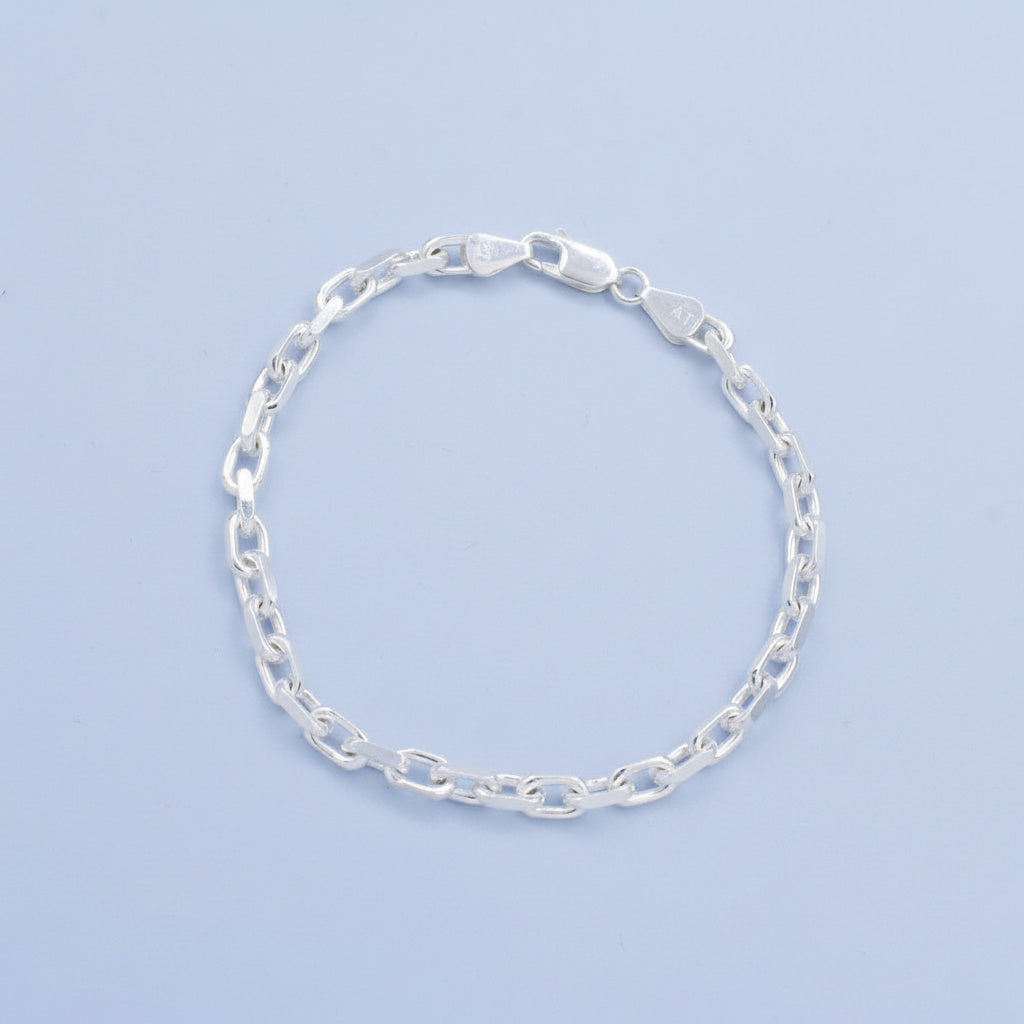 Pulsera de Plata .925 de Tejido Ancla mod. 1505