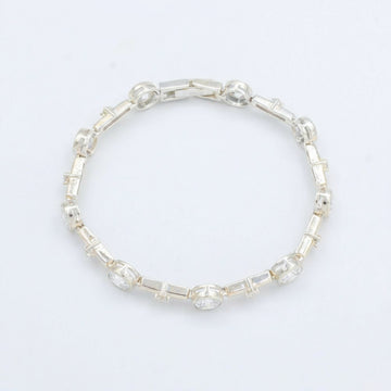 Pulsera de Plata .925 de Diseño Elegante con Zirconias Incrustadas Circular mod. 1477