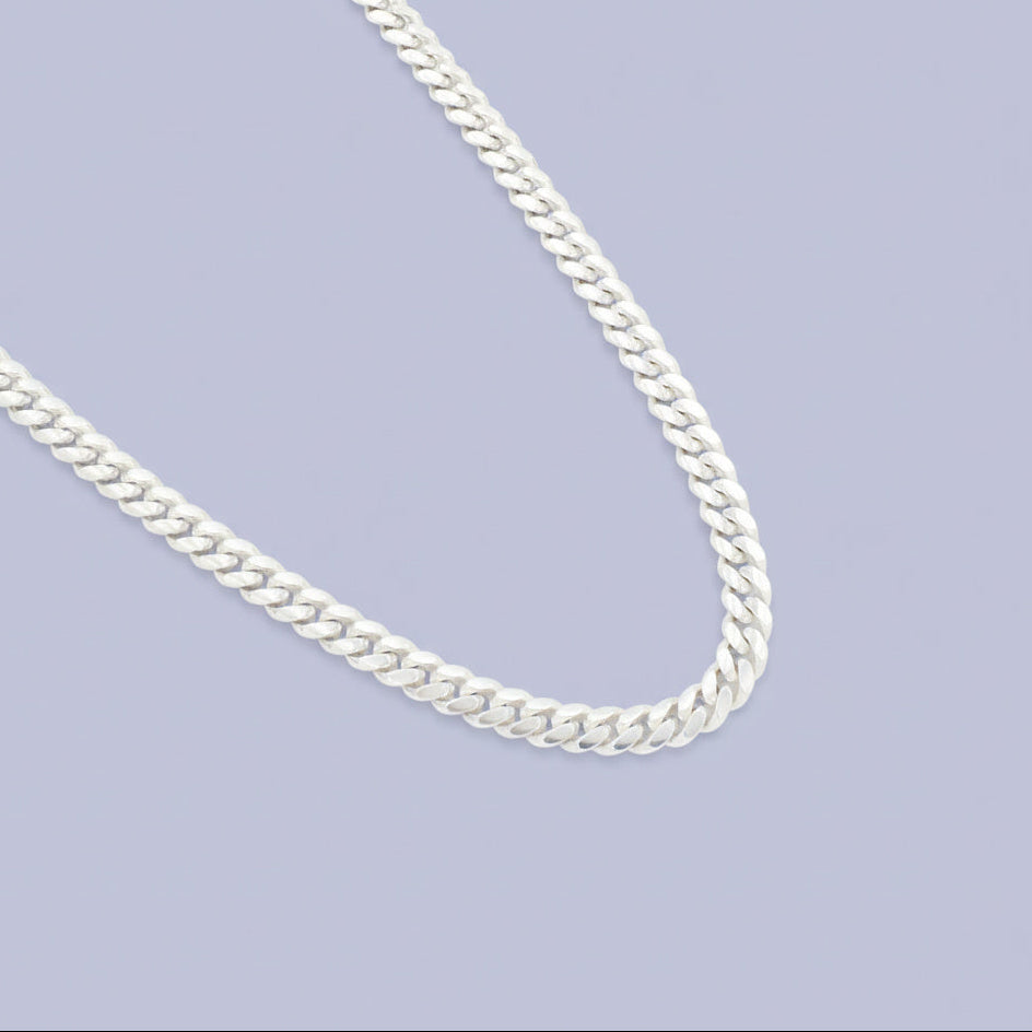 Cadena de Plata .925 de Tejido Cubano mod. 1515