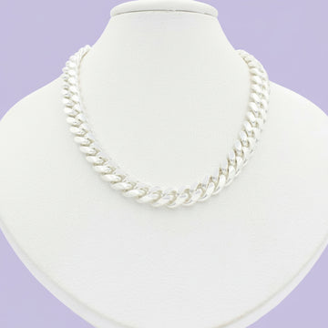 Cadena de Plata .925 de Tejido Cubano mod. 1515