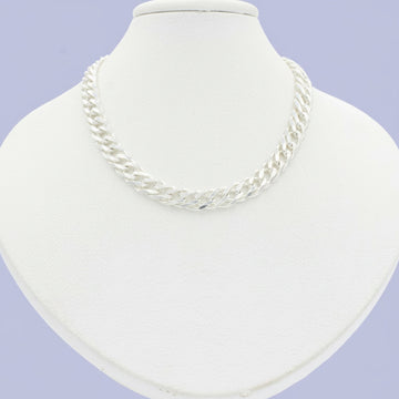 Cadena de Plata .925 de Tejido Cubano Estilo Oval mod. 1518