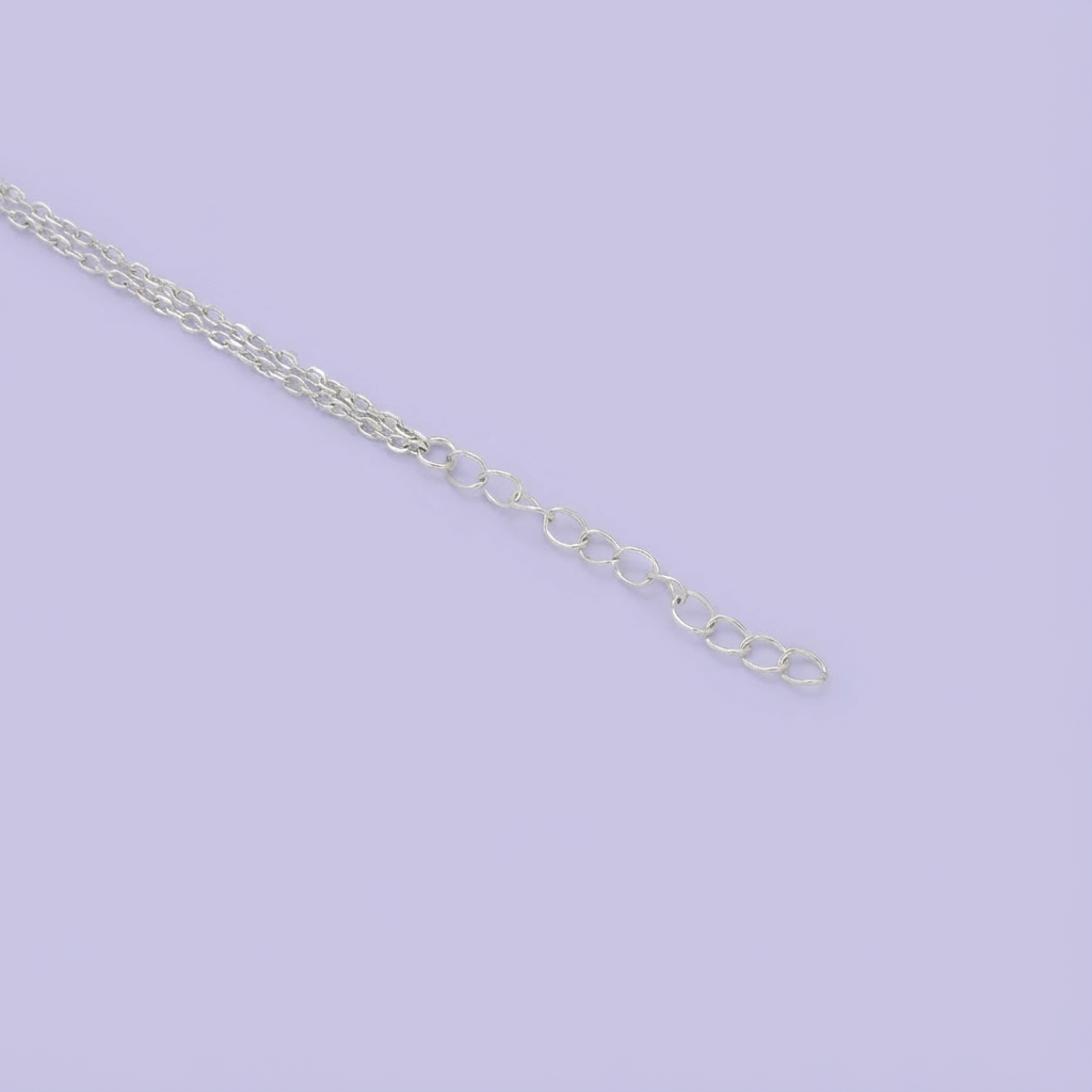 Pulsera de Plata .925 Diseño de Corazones con Incrustaciones de Ópalo mod. 1697