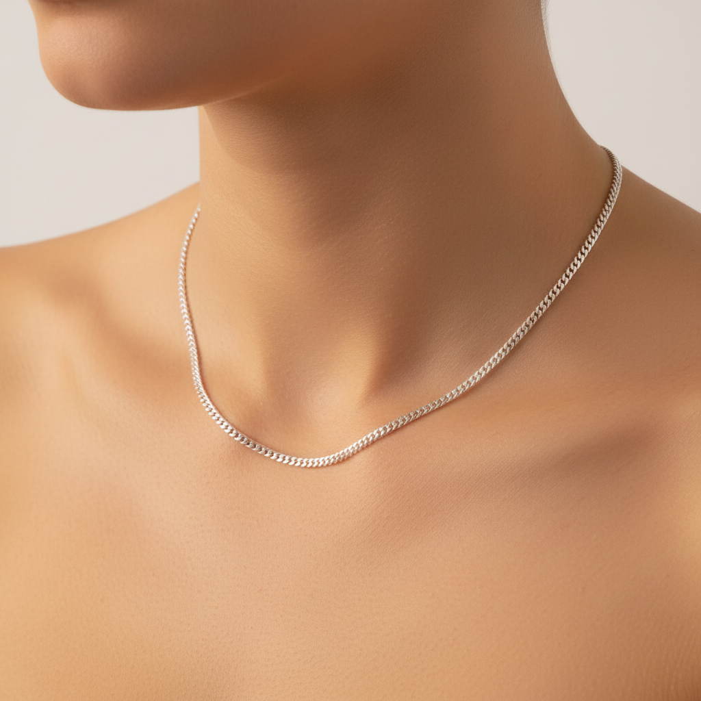 Cadena de Plata .925 Tejido Cubano mod. 1571