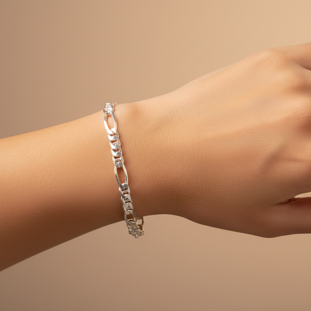 Pulsera de Plata .925 de Tejido 3x1 mod. 1575