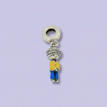 Dije de Plata .925 Estilo Charm Diseño de Niño mod. 1736