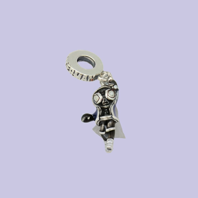 Dije de Plata .925 Estilo Charm Diseño de Hombre Araña  mod. 1752
