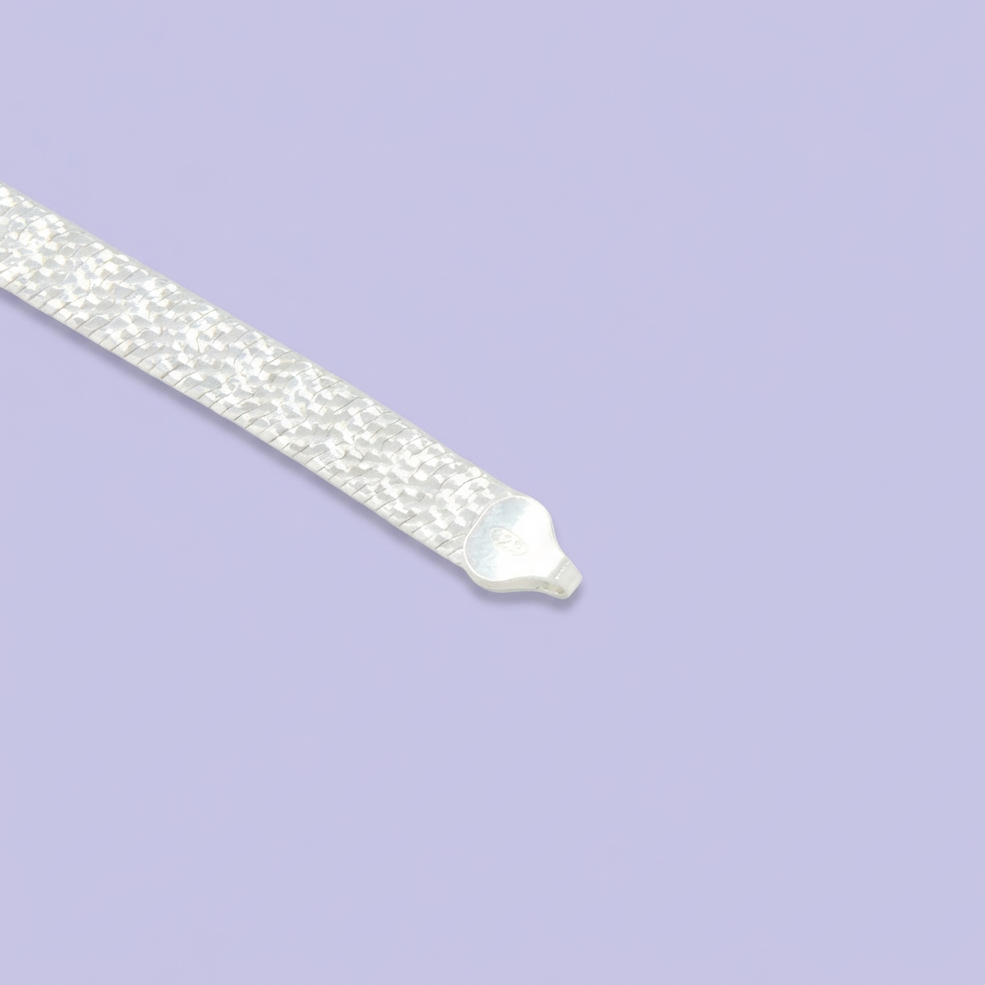 Pulsera de Plata .925 Tejido Panza de Víbora mod. 2051