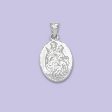Medalla de Plata .925 de la Virgen del Carmen mod. 2020