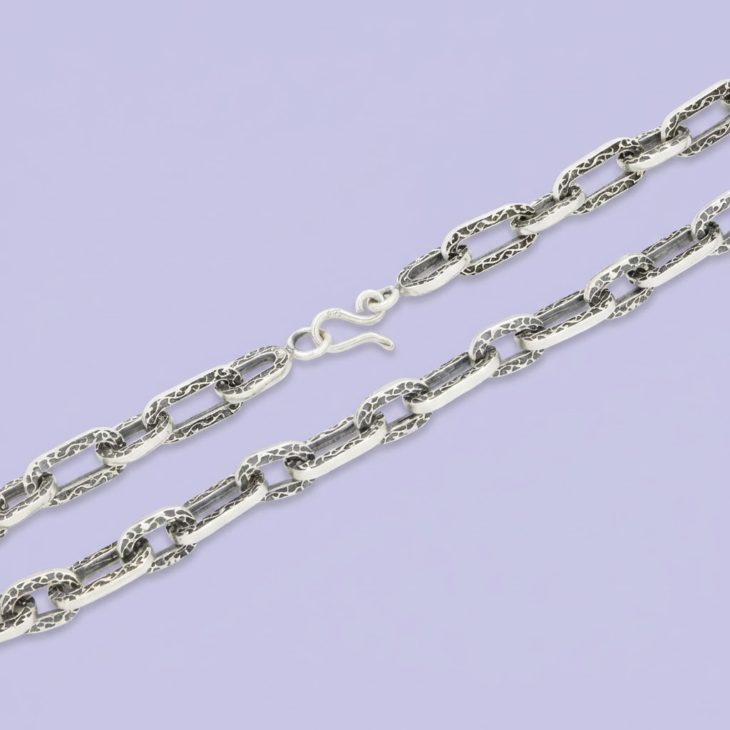 Cadena de Plata .925 de Eslabones Gruesos mod. 2029