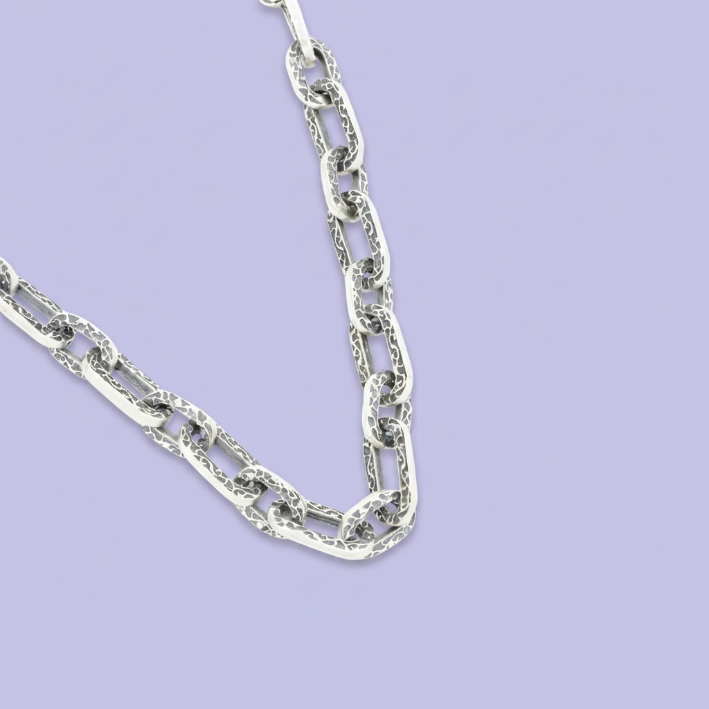 Cadena de Plata .925 de Eslabones Gruesos mod. 2029
