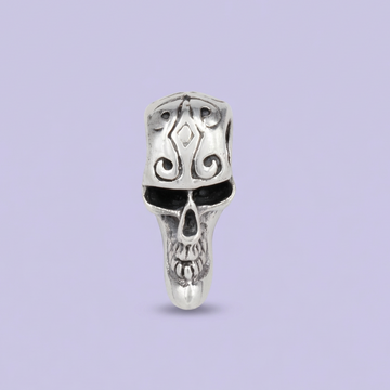 Dije de Caballero Plata .925 Calavera con Mandíbula Alargada mod. 2068