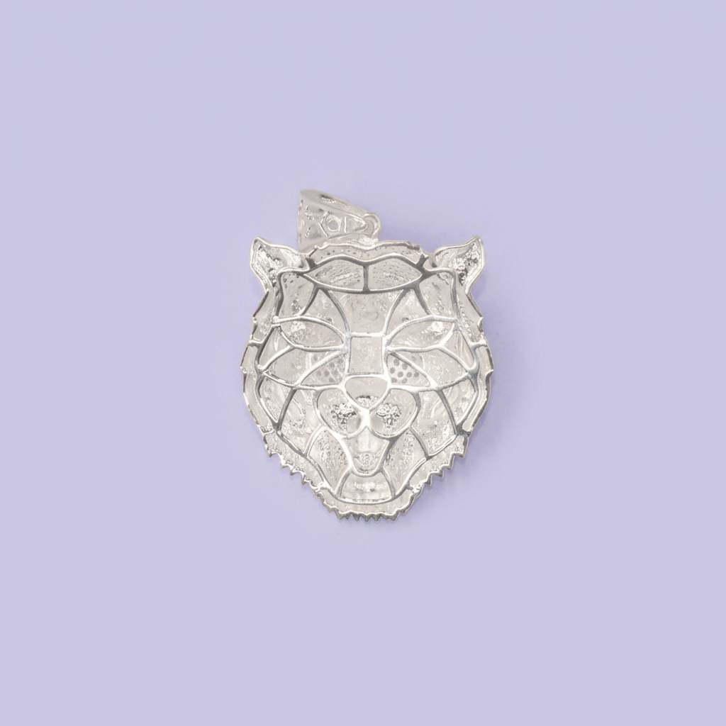 Dije de Plata .925 con Diseño de Tigre mod. 2057
