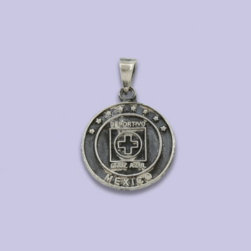 Dije de Plata .925 con Escudo de Club Cruz Azul mod. 1778