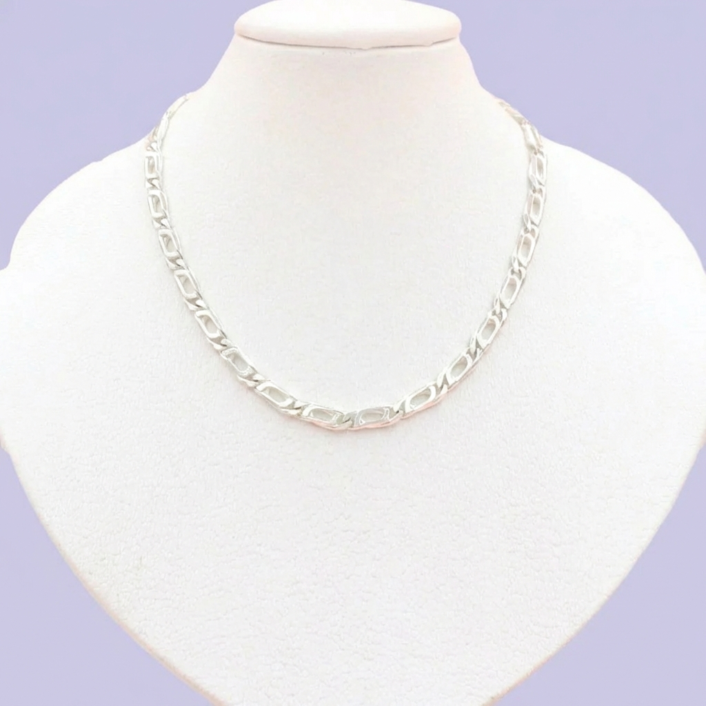 Cadena de Plata .925 de Tejido Ojo de Tigre mod. 1881