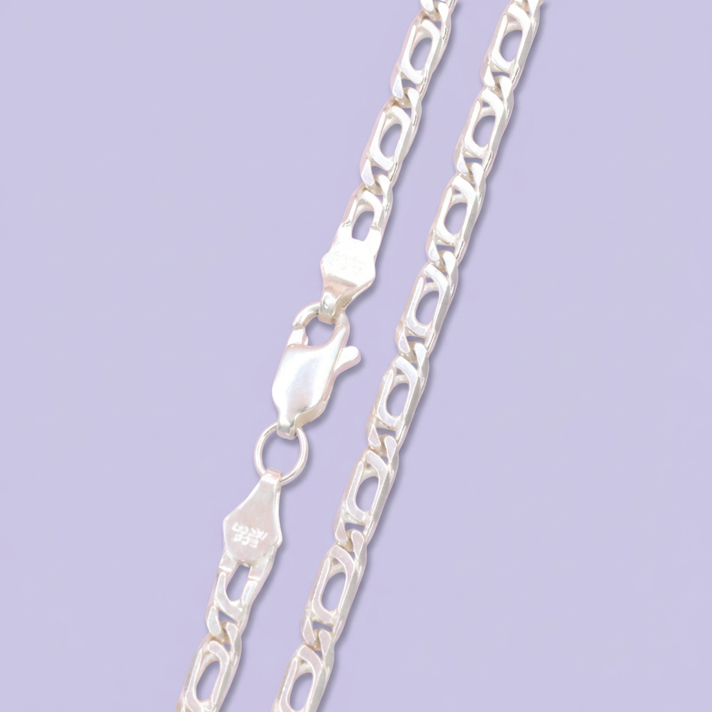 Cadena de Plata .925 de Tejido Ojo de Tigre mod. 1881