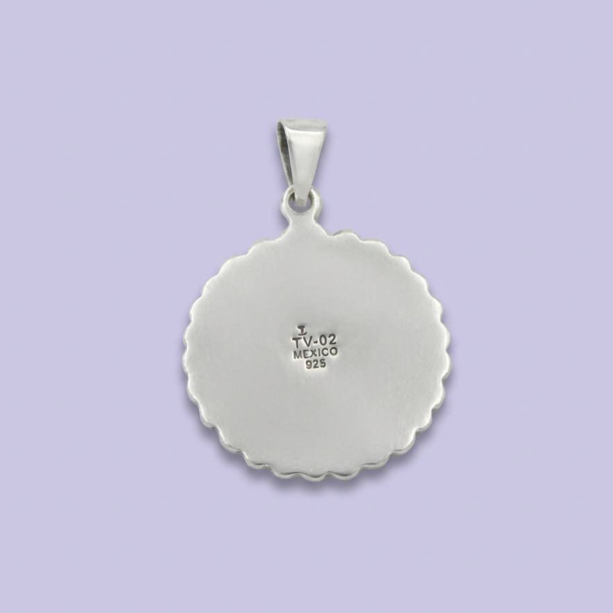 Dije de Plata .925 con Diseño de Sol mod. 1781