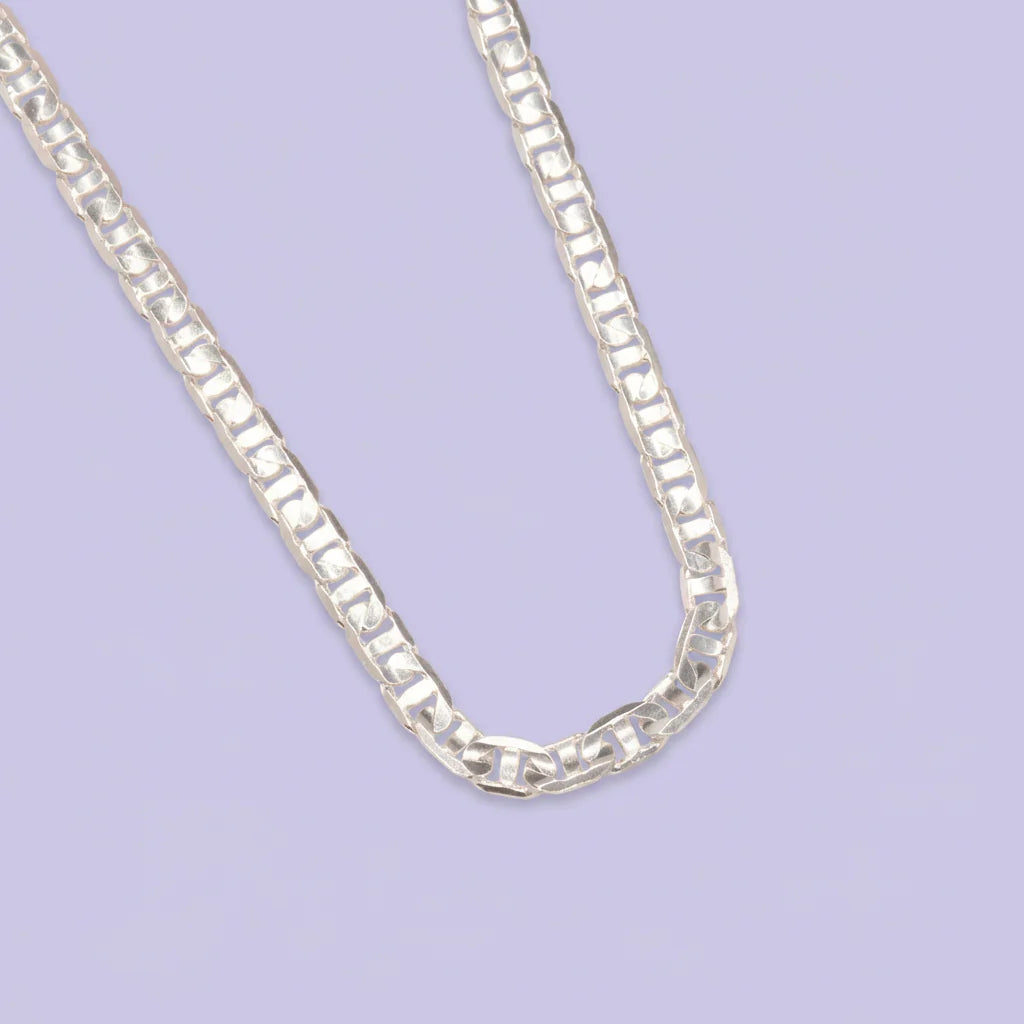 Cadena de Tejido Ojo De Tigre Plano  mod. 1880