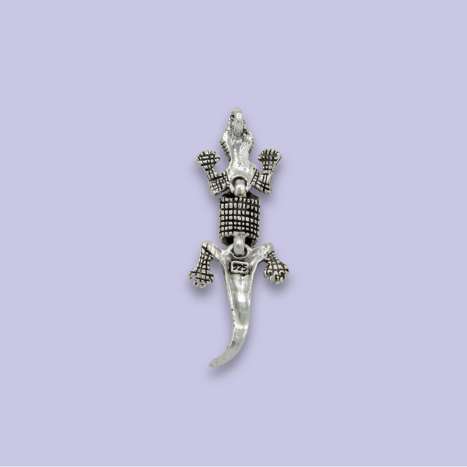 Dije de Plata .925 con Diseño de Lagartija mod. 1805