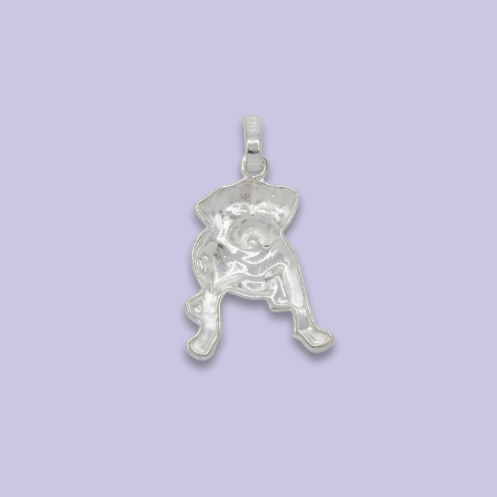 Dije de Plata .925 con Diseño de Perro mod. 1784
