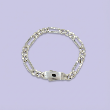 Pulsera de Plata .925 de Tejido 3x1 Especial Brillante mod. 1759