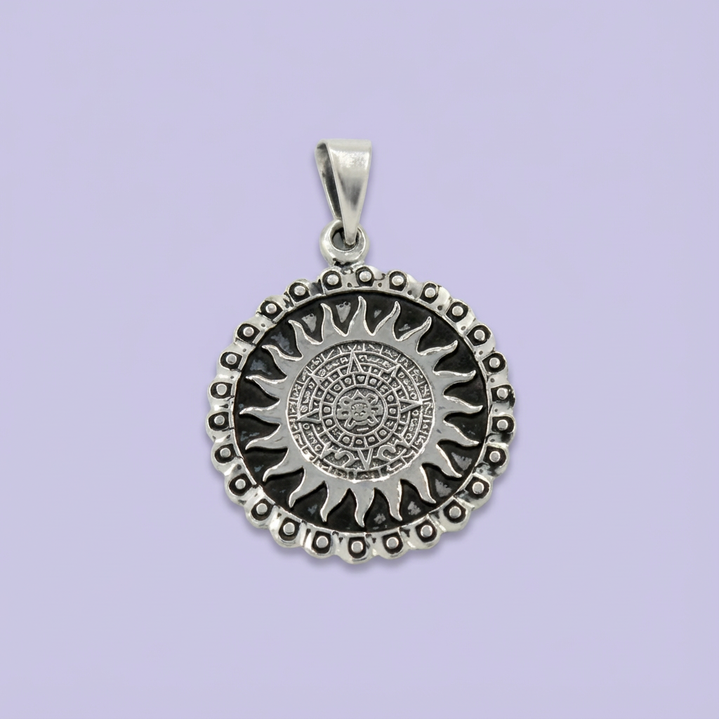 Dije de Plata .925 con Diseño de Sol mod. 1781