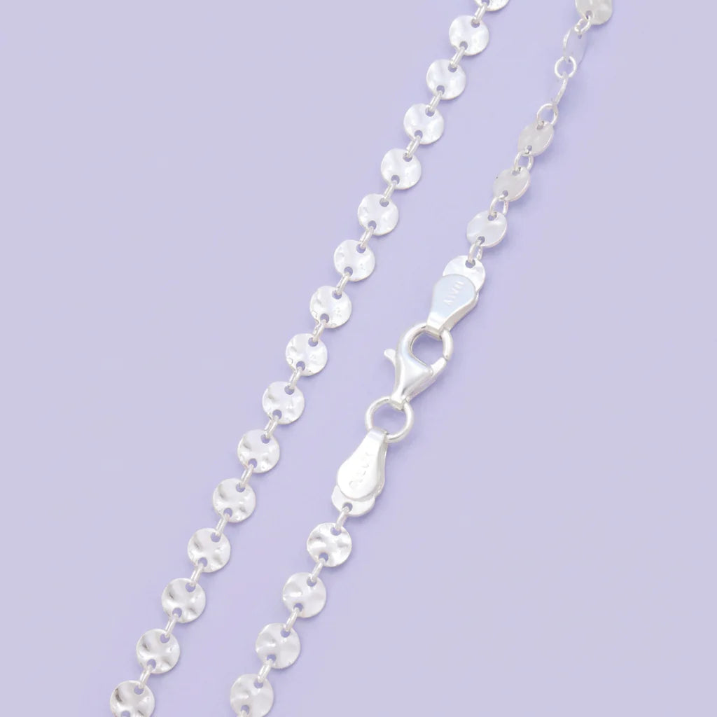 Cadena de Plata .925 de Tejido Hojuela Fina mod. 1894
