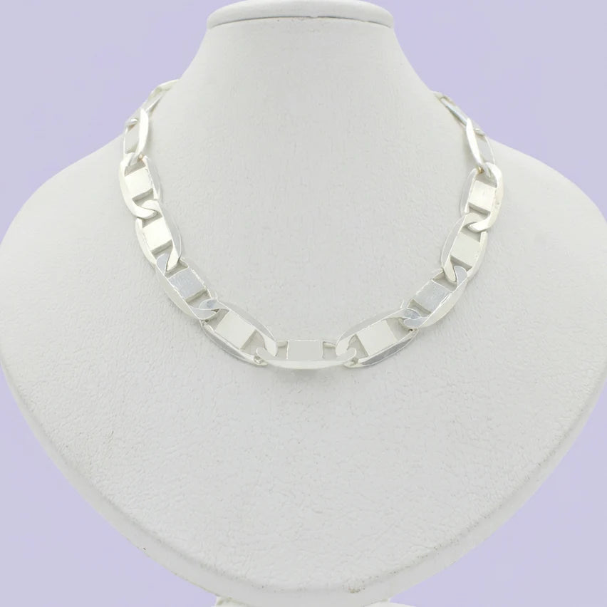 Cadena de Plata .925 de Tejido Navaja Grande mod. 1899
