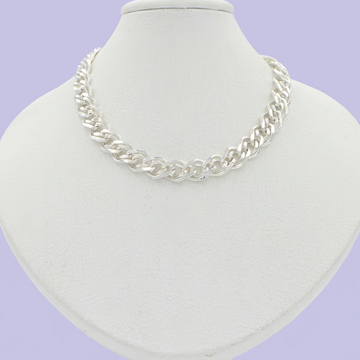 Cadena de Plata .925 de Tejido Barbado Chino mod. 1887