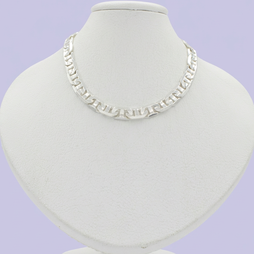 Cadena de Tejido Ojo De Tigre Plano  mod. 1880