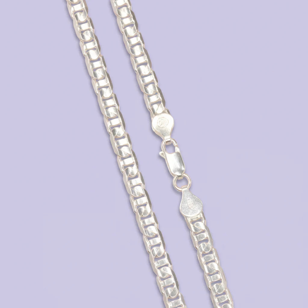 Cadena de Tejido Ojo De Tigre Plano  mod. 1880