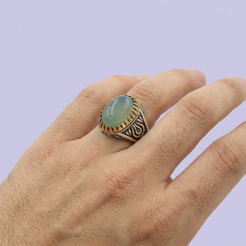 Anillo de Plata .925 Diseño Oval Brillante mod. 1993