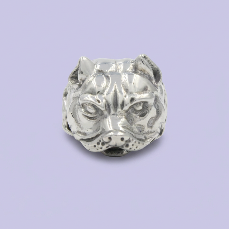 Anillo de Plata .925 Diseño de Perro mod. 1999