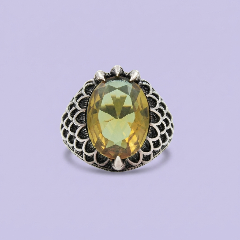Anillo de Plata .925 Diseño Especial Brillante mod. 2001