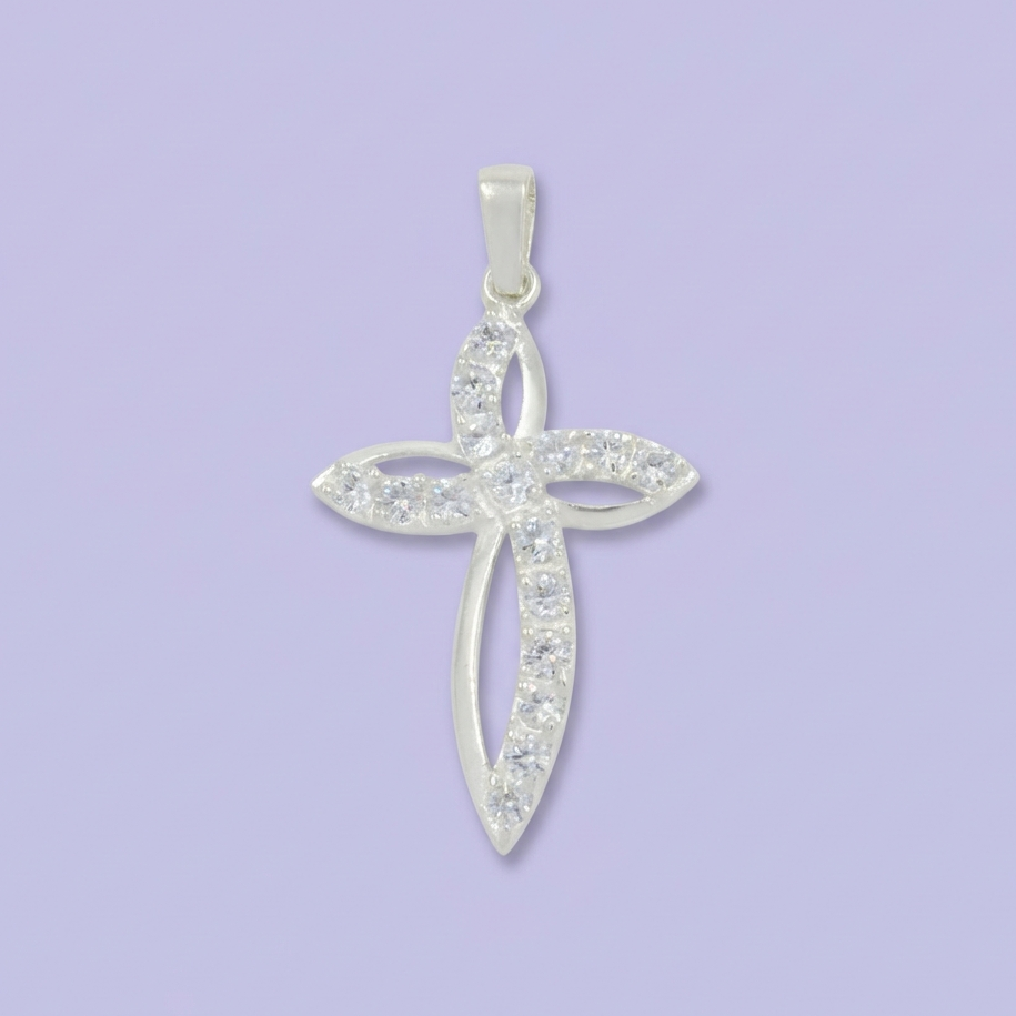 Cruz de Plata .925 de Diseño Elegante mod. 1974