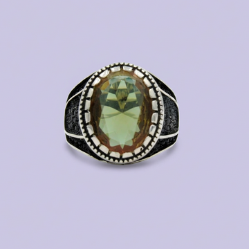 Anillo de Plata .925 Diseño Otomano con Sultanita mod. 2006