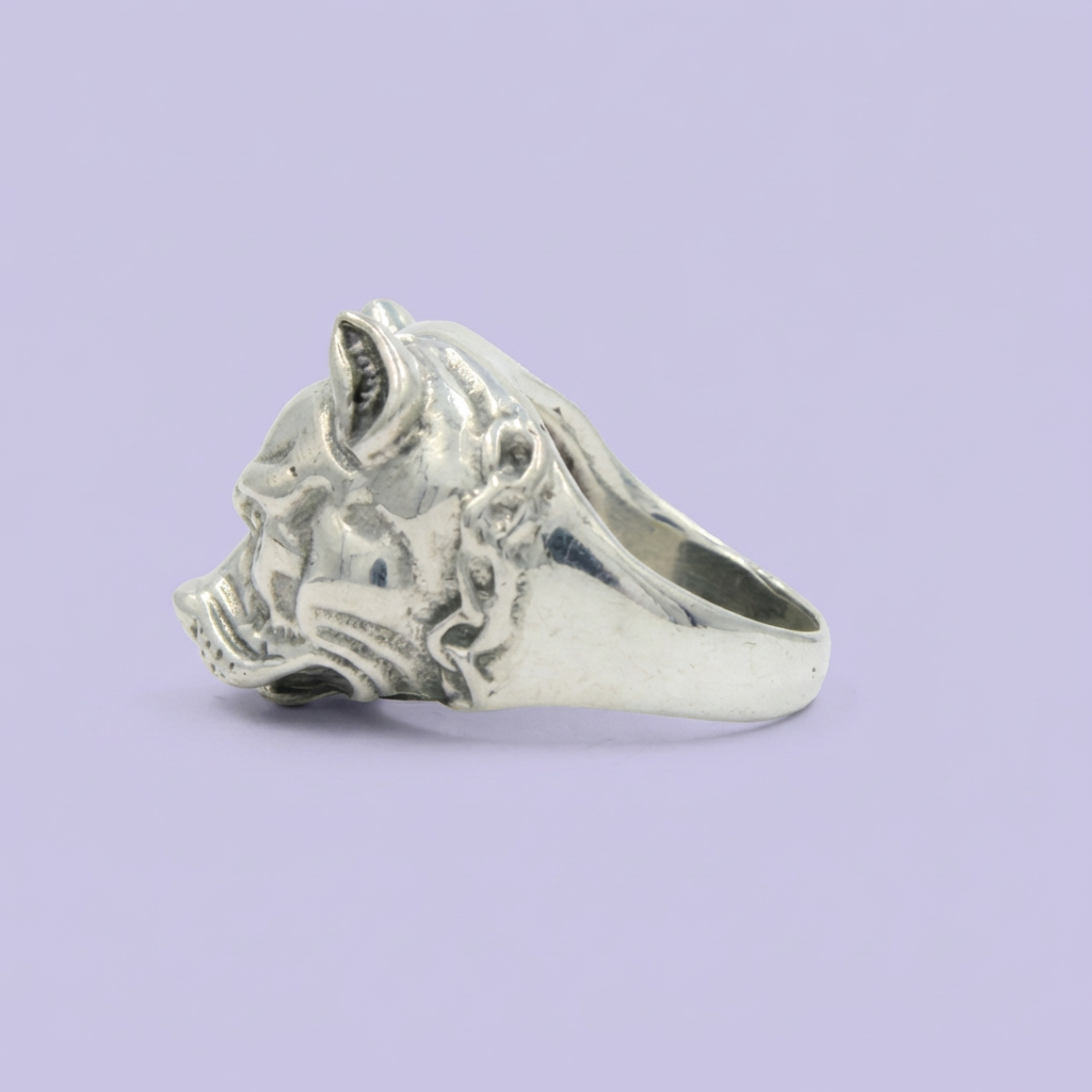 Anillo de Plata .925 Diseño de Perro mod. 1999