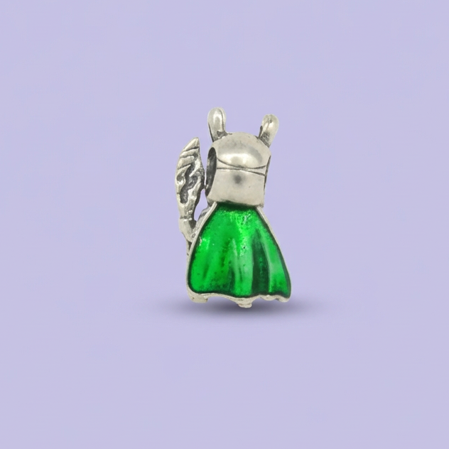 Dije de Plata .925 Estilo Charm con Diseño de Villano mod. 1954