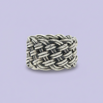 Anillo de Plata .925 Diseño Entrelazado mod. 1997