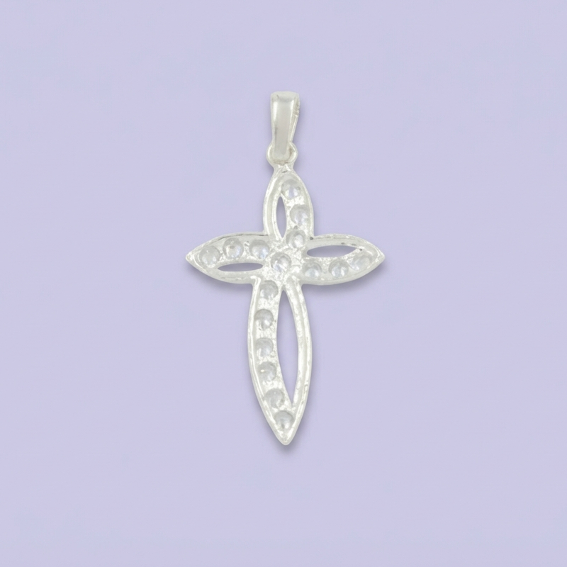 Cruz de Plata .925 de Diseño Elegante mod. 1974