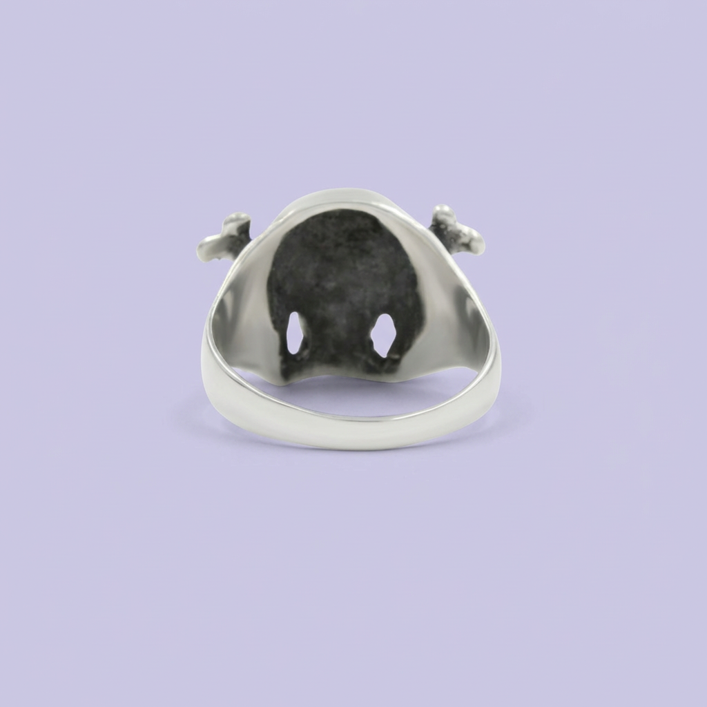 Anillo de Plata .925 Diseño de Calavera mod. 1998