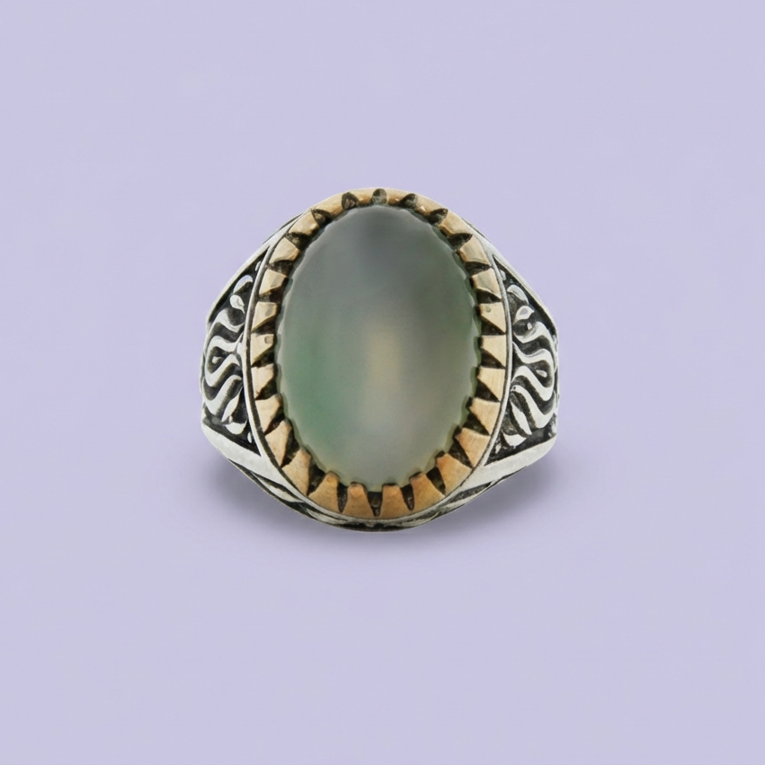 Anillo de Plata .925 Diseño Oval Brillante mod. 1993
