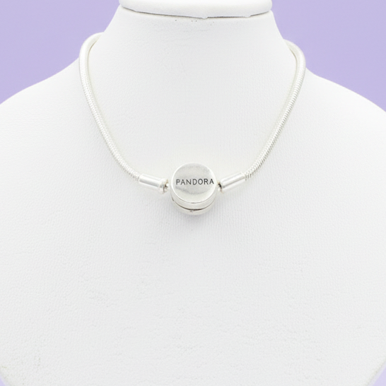 Gargantilla de Plata .925 con Zirconia Color Rojo Zafiro y Detalles de Zirconias mod. 1559