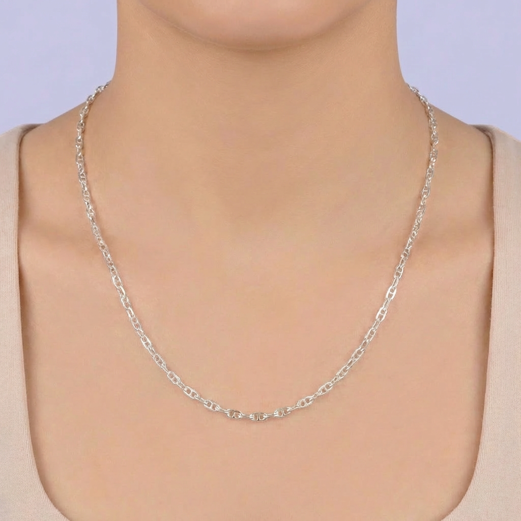 Cadena de Plata .925 de Tejido Marinero mod. 1884