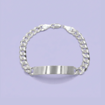 Esclava de Plata .925. de Tejido Barbado Monarca Diamantada mod. 2485
