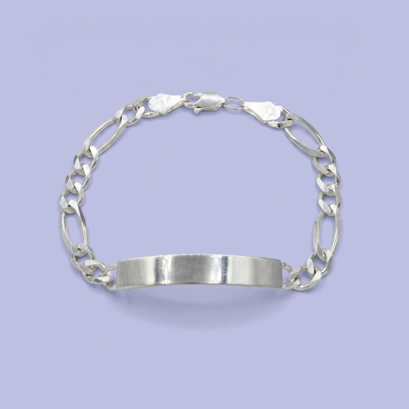 Esclava de Plata .925. de Tejido 3x1 Facetado Sólido mod. 2399